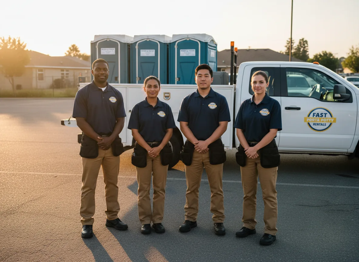 Standard Porta Potty Rentals company in Roberts, WI